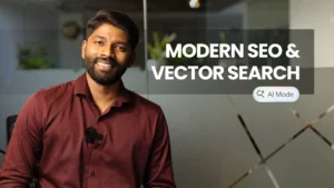 Modern SEO & Vector Search by jijo joseph