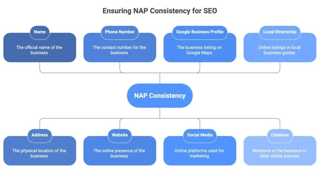 entity based seo and nap consistency
